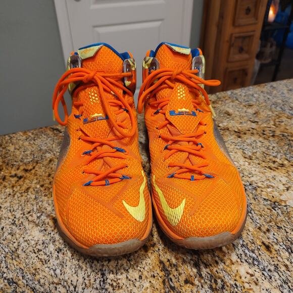 Nike Lebron 12 Basketball Shoes, Item ID 684593-870, Size US 15 - Picture 8 of 12